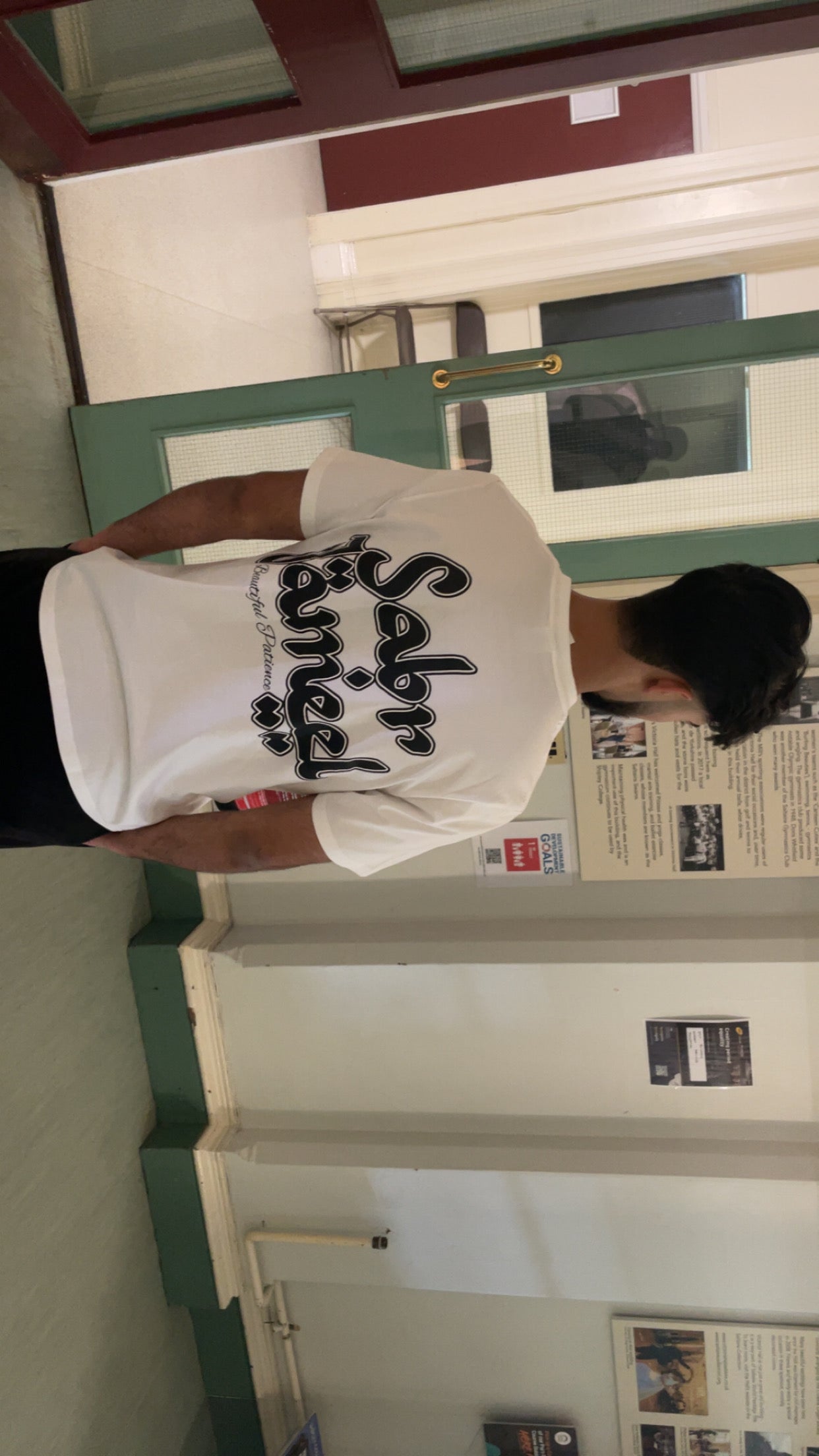 White Sabr Jameel T-shirt