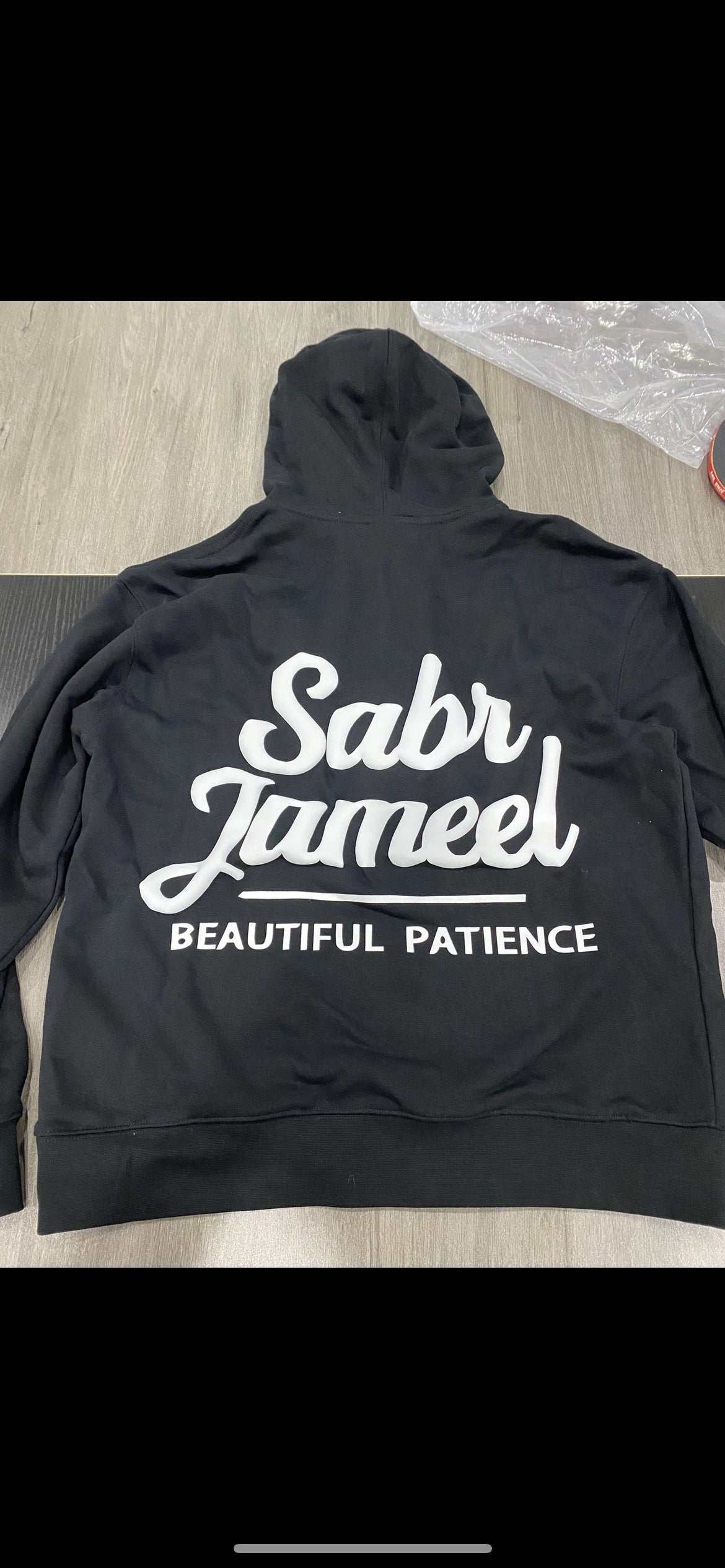 Sabr Jameel Hoodie – Black